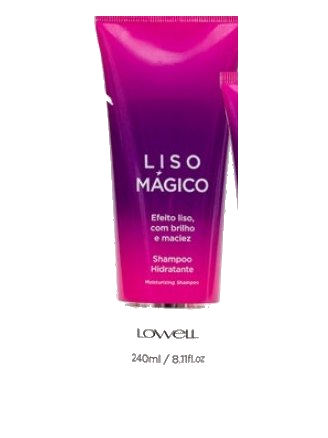 Liso Mágico Shampoo Hidratante