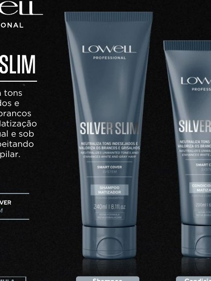 Silver Slim Shampoo Matizador